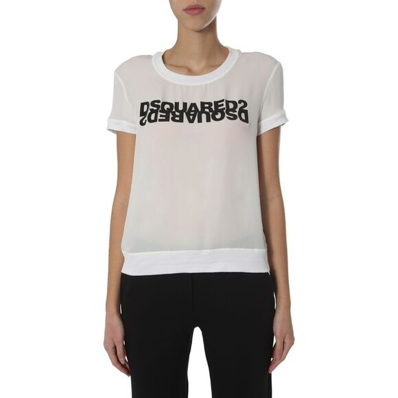 Dsquared Women Round Neck T-Shirt